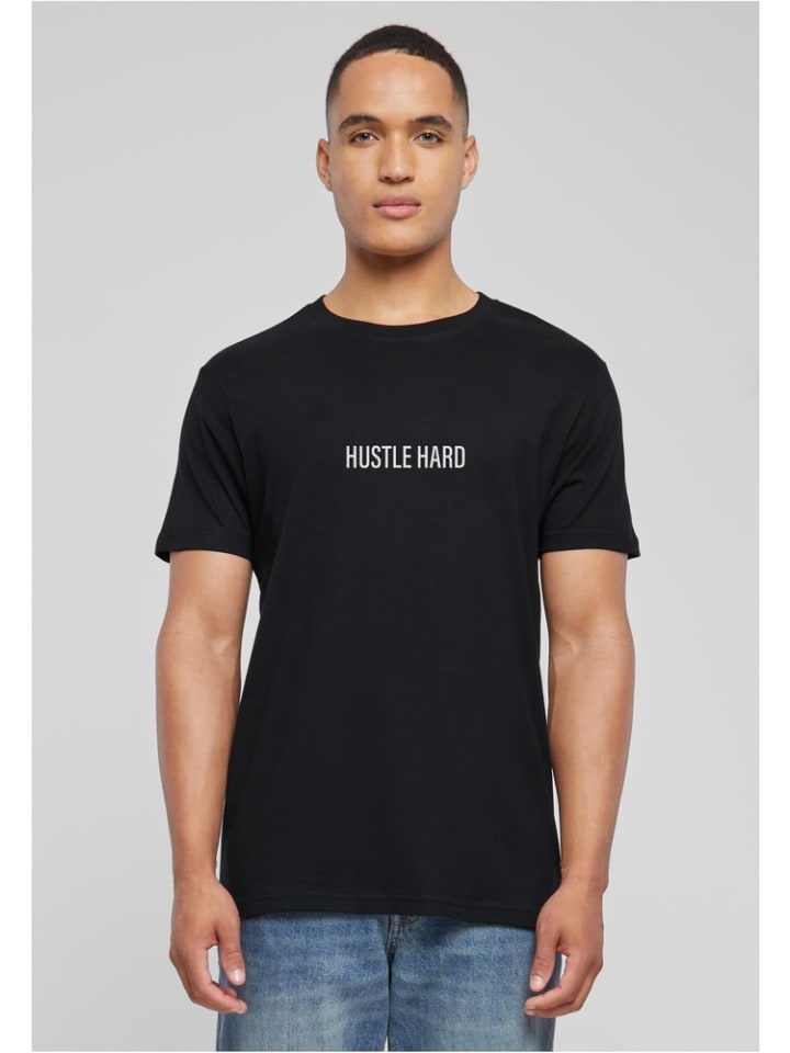 

Футболка Hustle Wording EMB Tee Mister Tee, черный