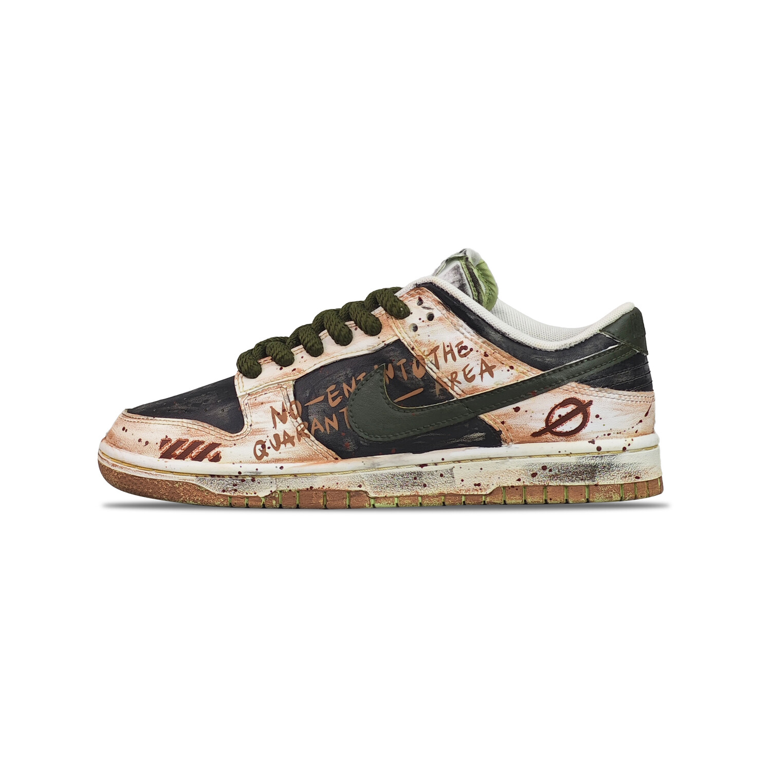 

Кроссовки Nike Dunk Skateboarding Shoes Men Low-top Jasper, цвет Jasper