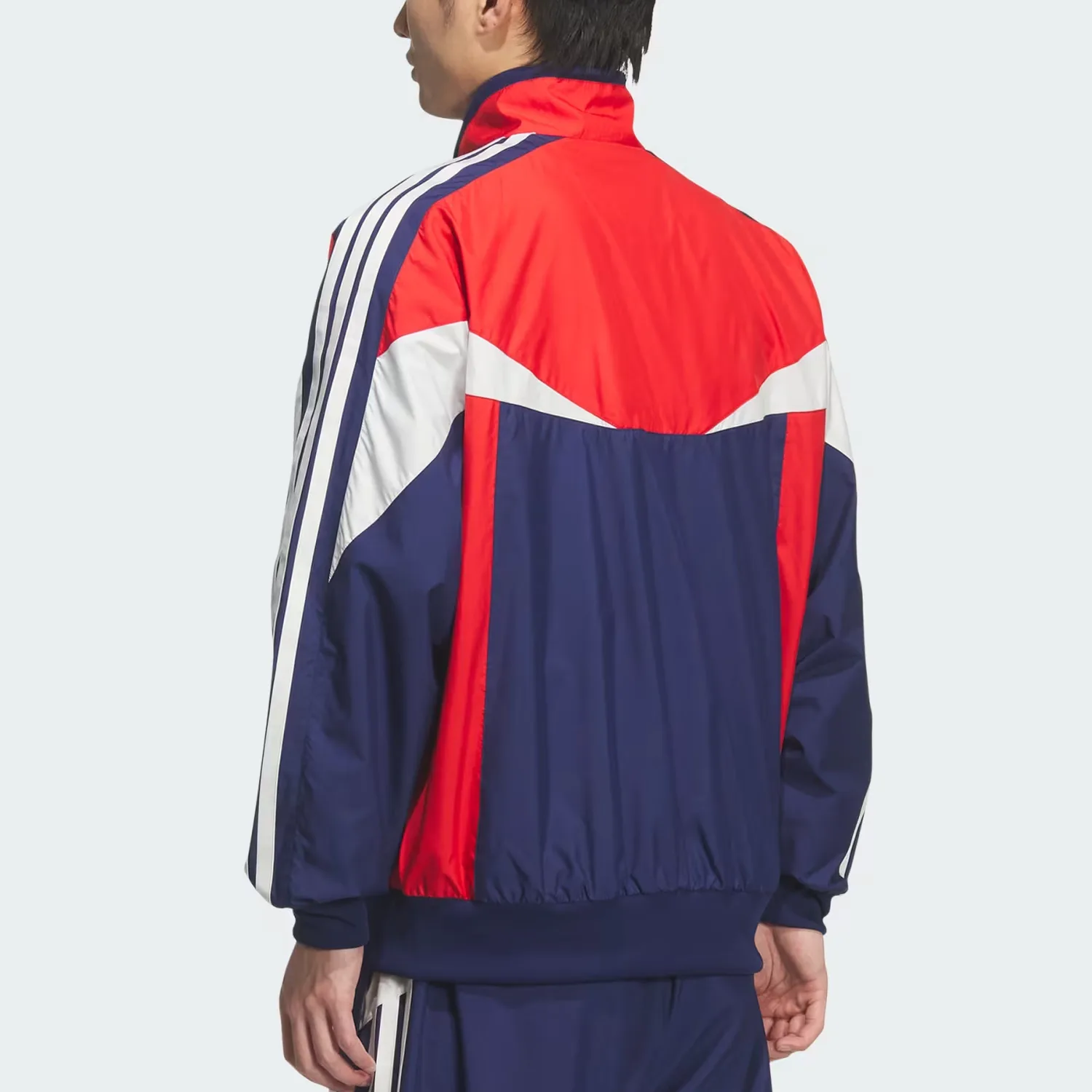 Куртка Sportswear FW25 Must have Adidas, темно-синий/bright красный/pure белый — фото 4