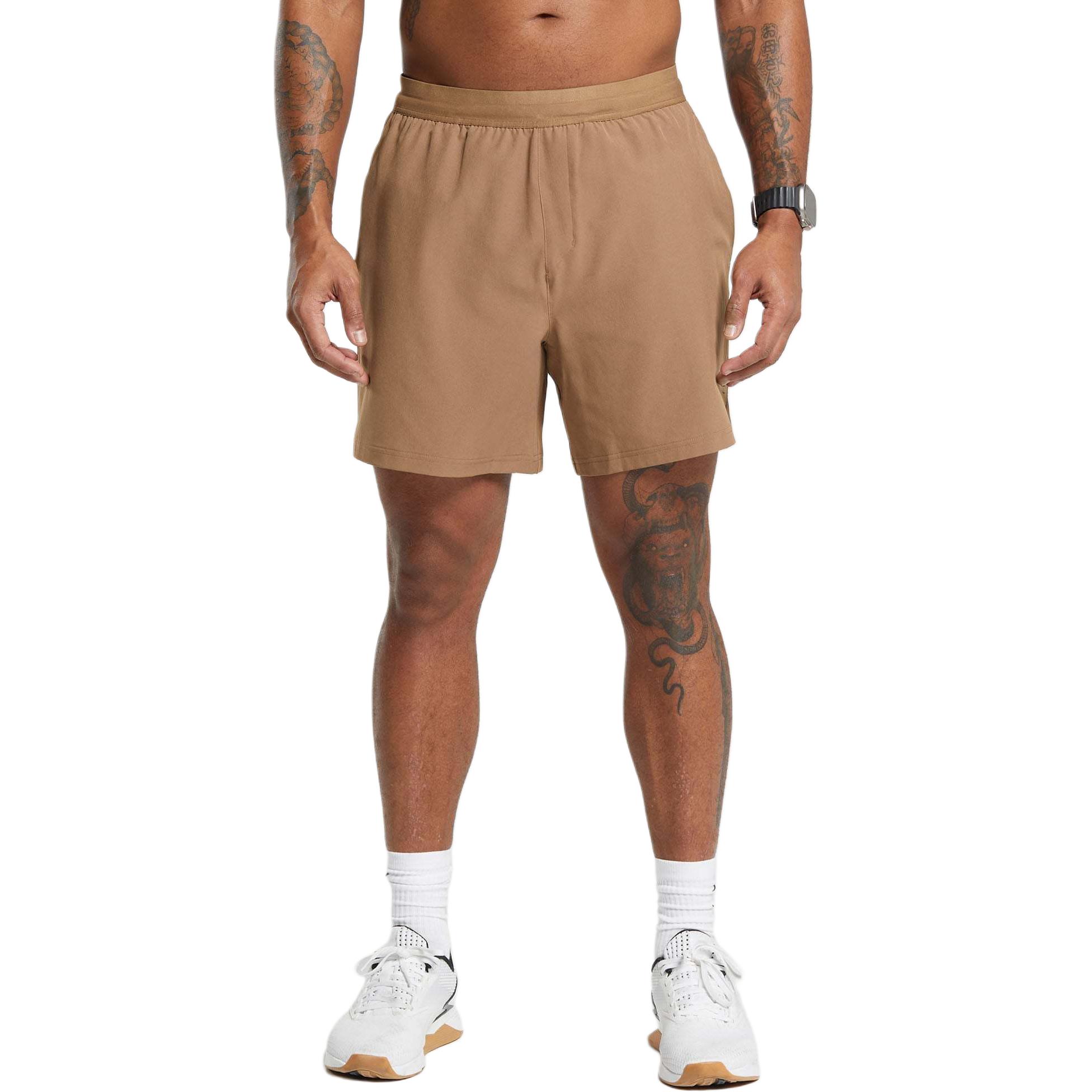 

GYMSHARK Шорты Land To Water 6' Casual мужские Caramel Brown