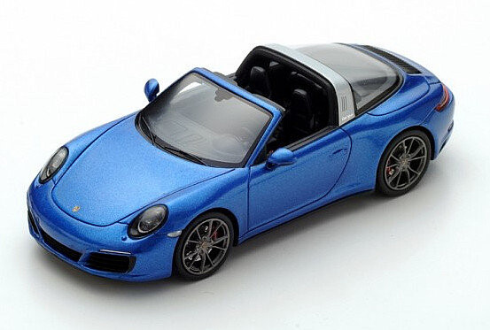 

Модель Spark Porsche 911 Targa 4S 2017 Синий 1:43 S4977