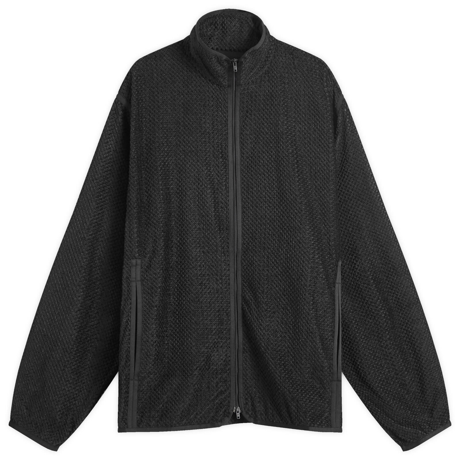 

Спортивный топ Y-3 Waffle Warp Knit Track Top, черный