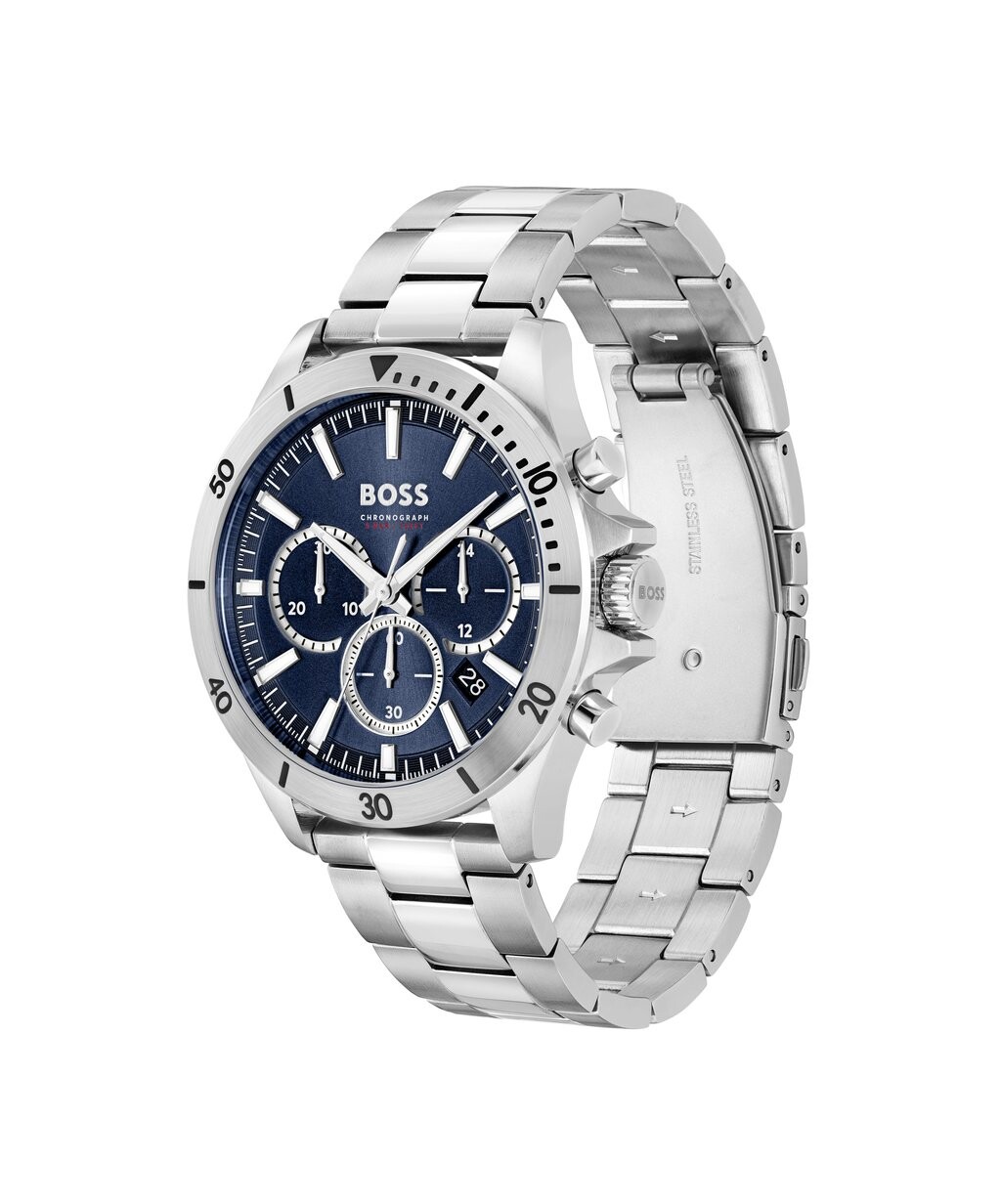 

Хронограф Troper BOSS, цвет silver/blue