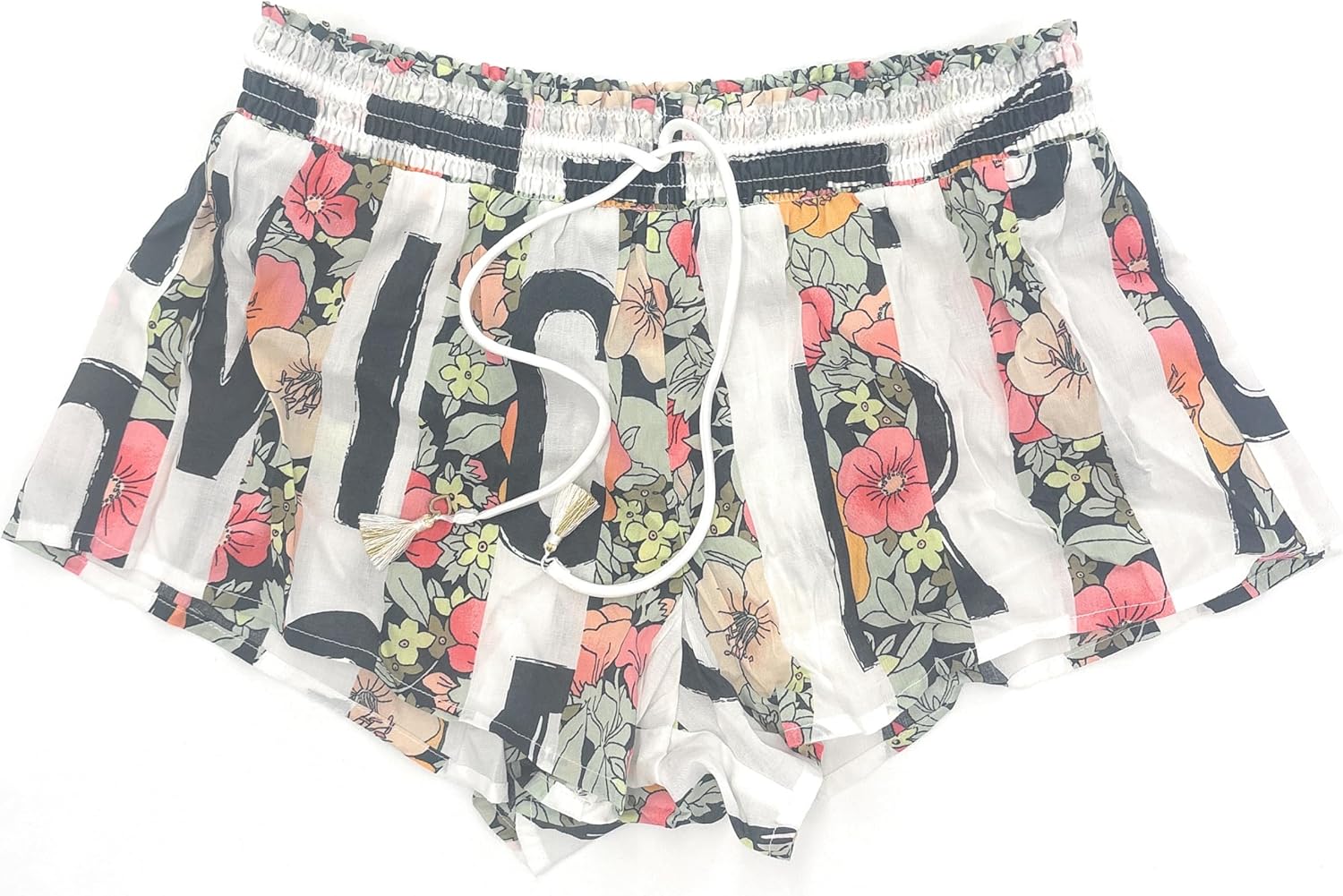 

Victoria's Cotton PJ пижамные шорты для сна Victoria's Secret, White/Multi