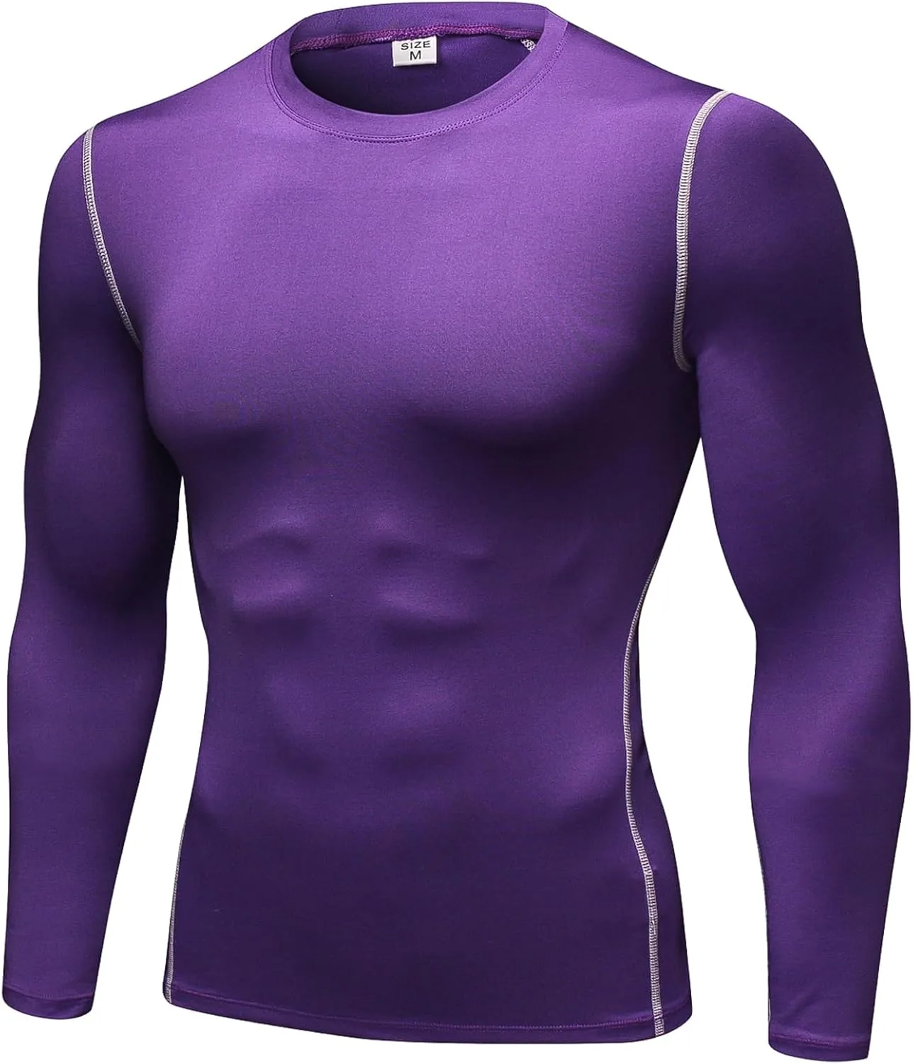 

Мужская компрессионная футболка с длинным рукавом для бега и тренировок WRAGCFM