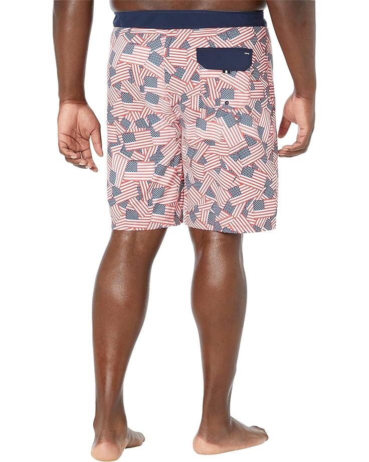 

Шорты для плавания Hurley Big & Tall Phantom Classic Boardshorts, реальный красный