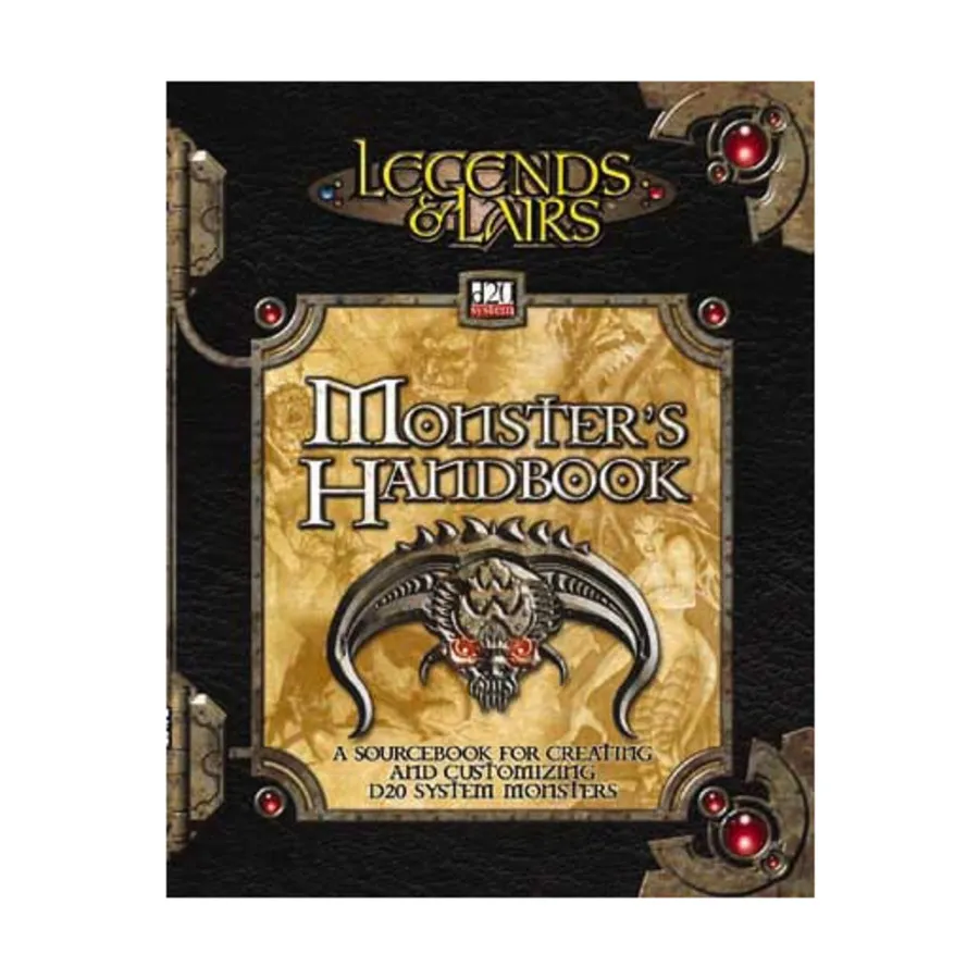 

Monster's Handbook, Legends & Lairs (d20), твердый переплет