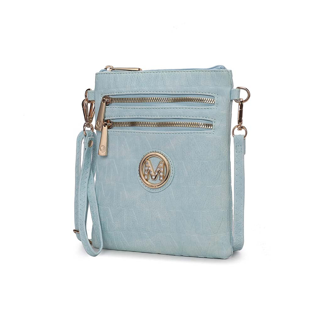 

Scarlett женская сумка через плечо из искусственной кожи MKF, светло-голубой