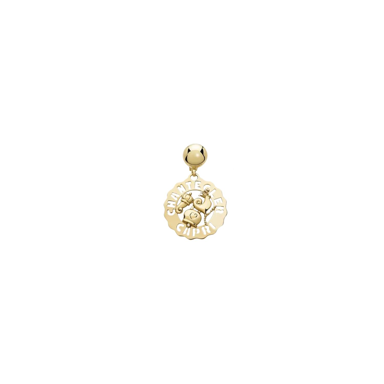 

Серьга Chantecler из желтого золота и бриллиантов