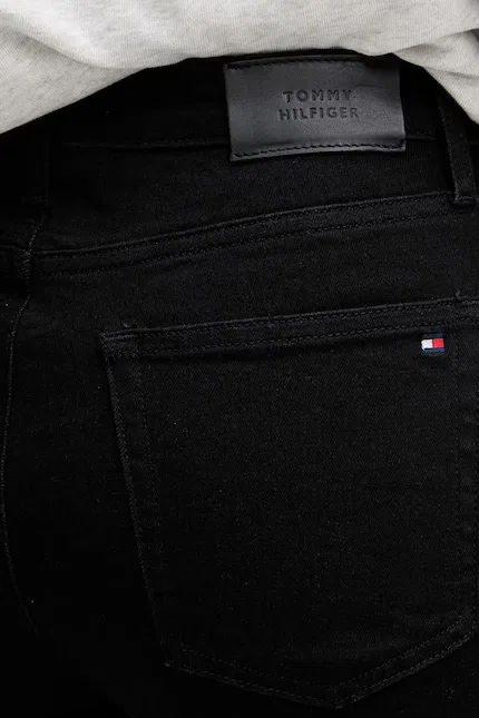 Джинсы клеш Tommy Hilfiger, черный — фото 4
