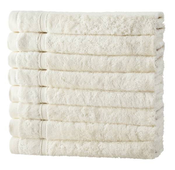 

8 шт Набор полотенец Hometex Premium Textiles aus Bambus, 30x1x50 см, натуральный