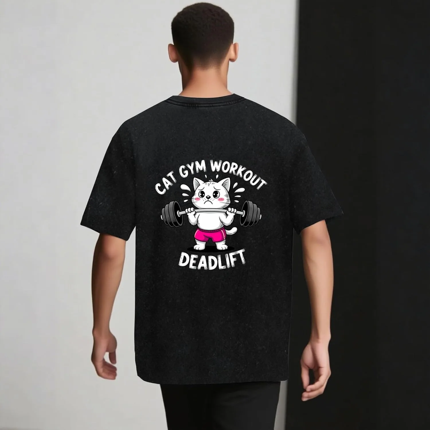 Футболка Cat Gym Workout Deadlift для женщин — фото 2