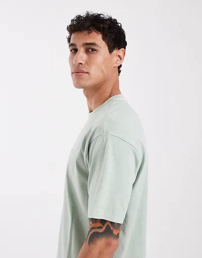 Винтажная футболка Levis Levi's, светло-зеленый — фото 4
