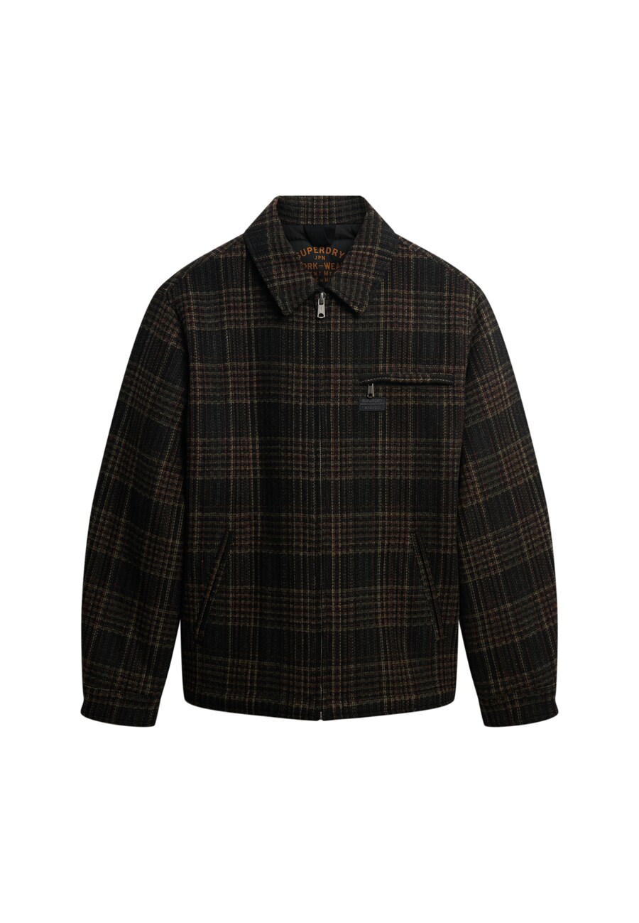 

Демисезонная куртка Superdry, Auburn/Dark brown