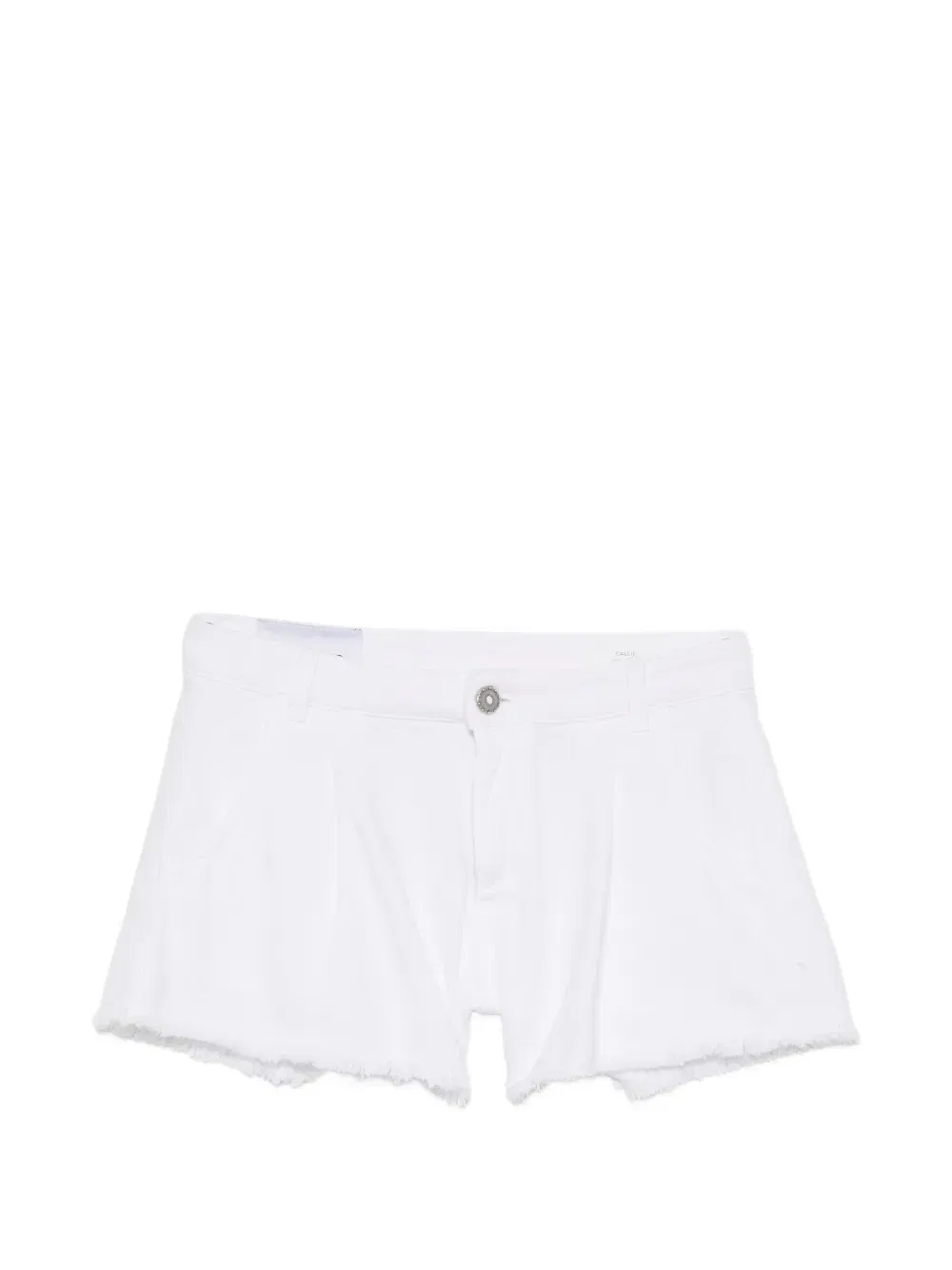 Короткие шорты с потертостями Dondup Kids, белый