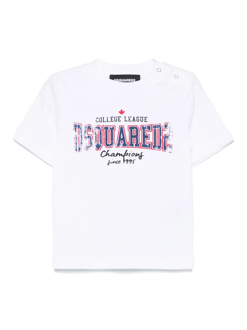 

Футболка Newborn College DSQUARED2 KIDS, белый