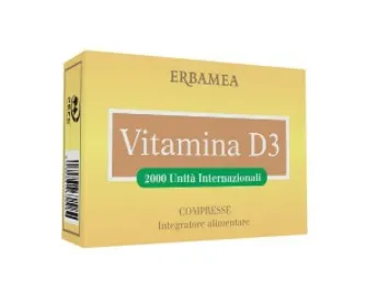 

Erbamea Витамин D3 90 таблеток Добавка для костей и мышц