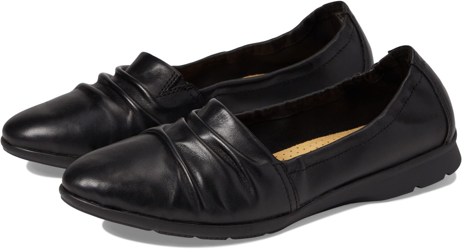 

Туфли на плоской подошве Clarks Jenette Ruby, цвет Black Leather