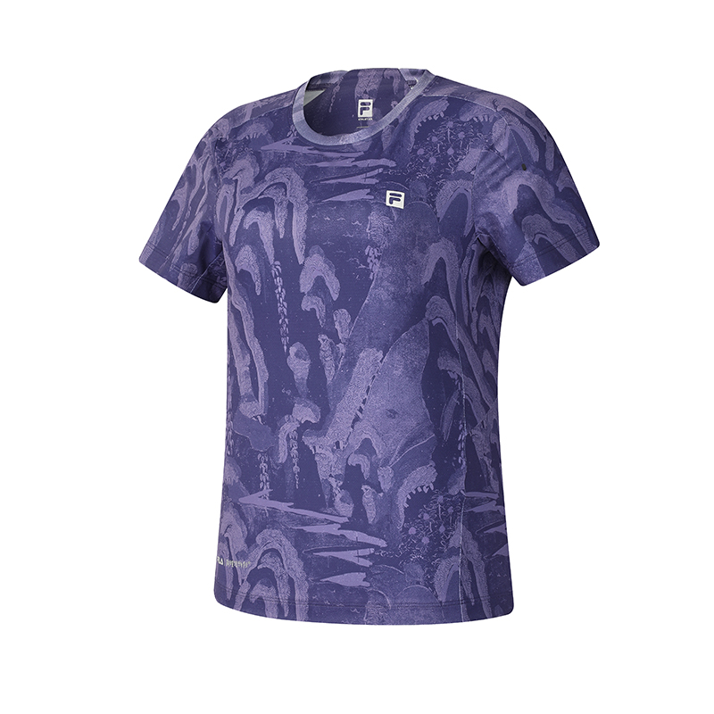 

Футболка женская с принтом по всей поверхности FILA, All Over Print