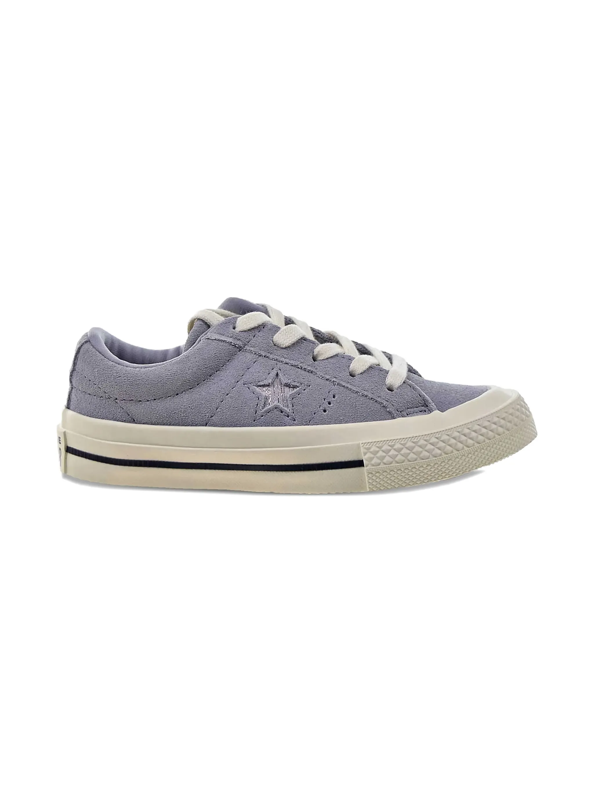 Кеды One Star Ox PS Provence Purple-Silver Converse Kids, фиолетовый — фото 2
