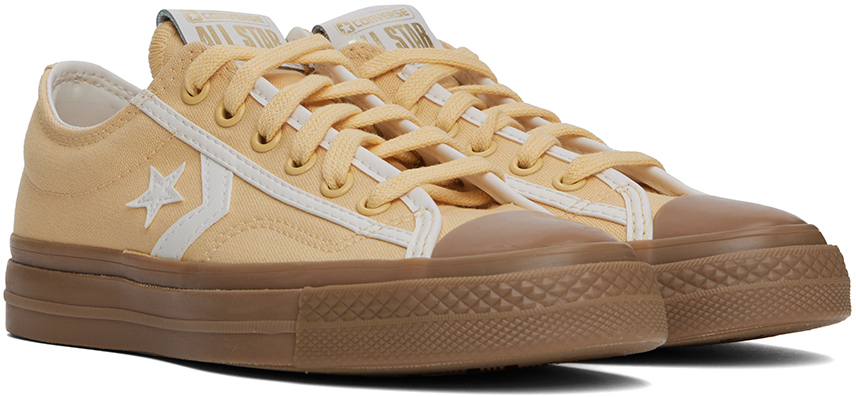 Низкие кроссовки Yellow Star Player 76 Tonal Converse, Afternoon sun/Vintage white/Light gold — фото 4