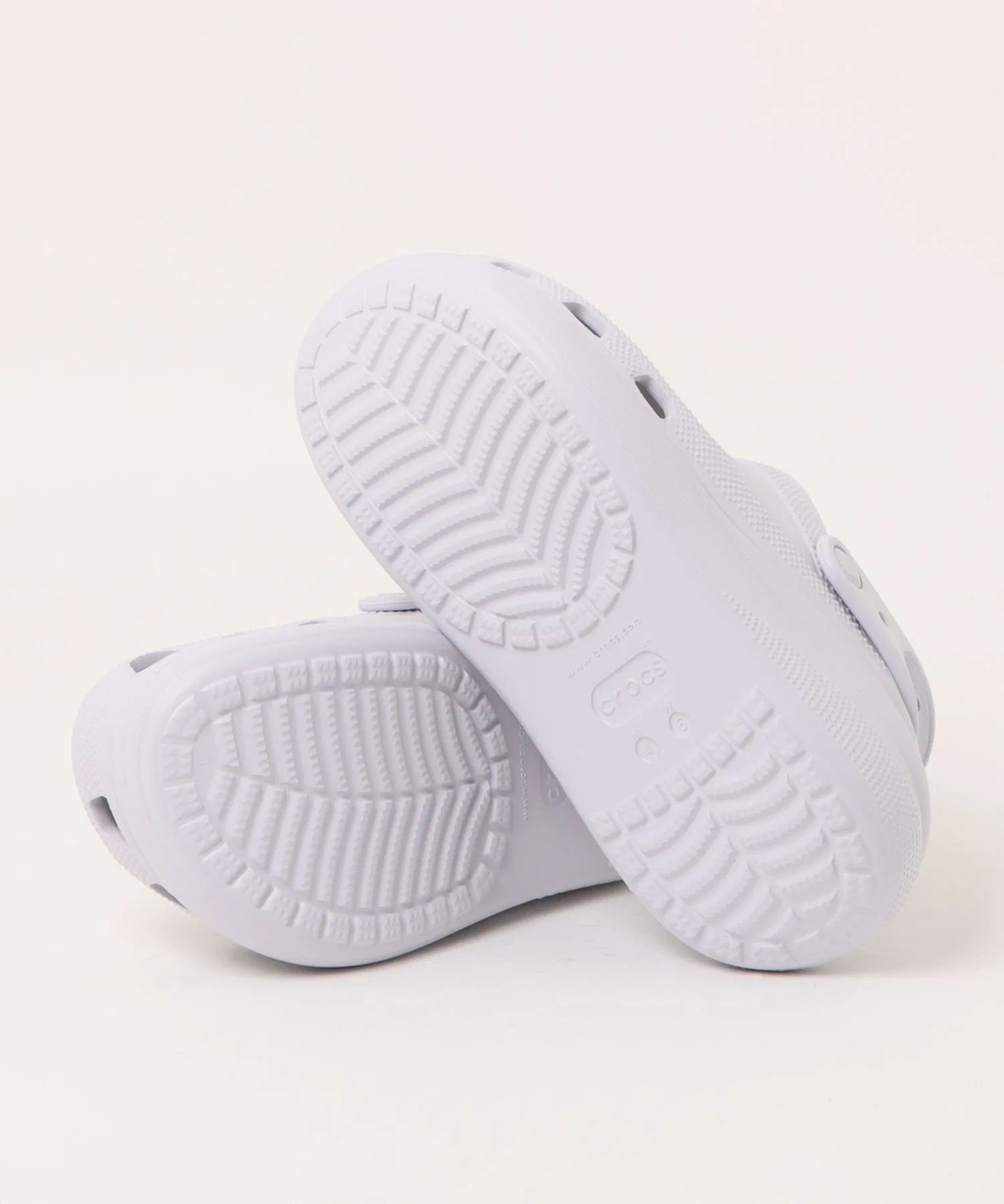 Мужские сандалии Crocs Crush Clog на платформе фиолетовые — фото 3