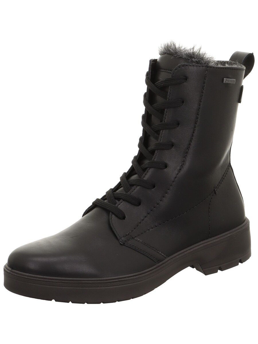 Ботильоны на шнуровке Legero Lace-Up Ankle Boots Mystic, черный