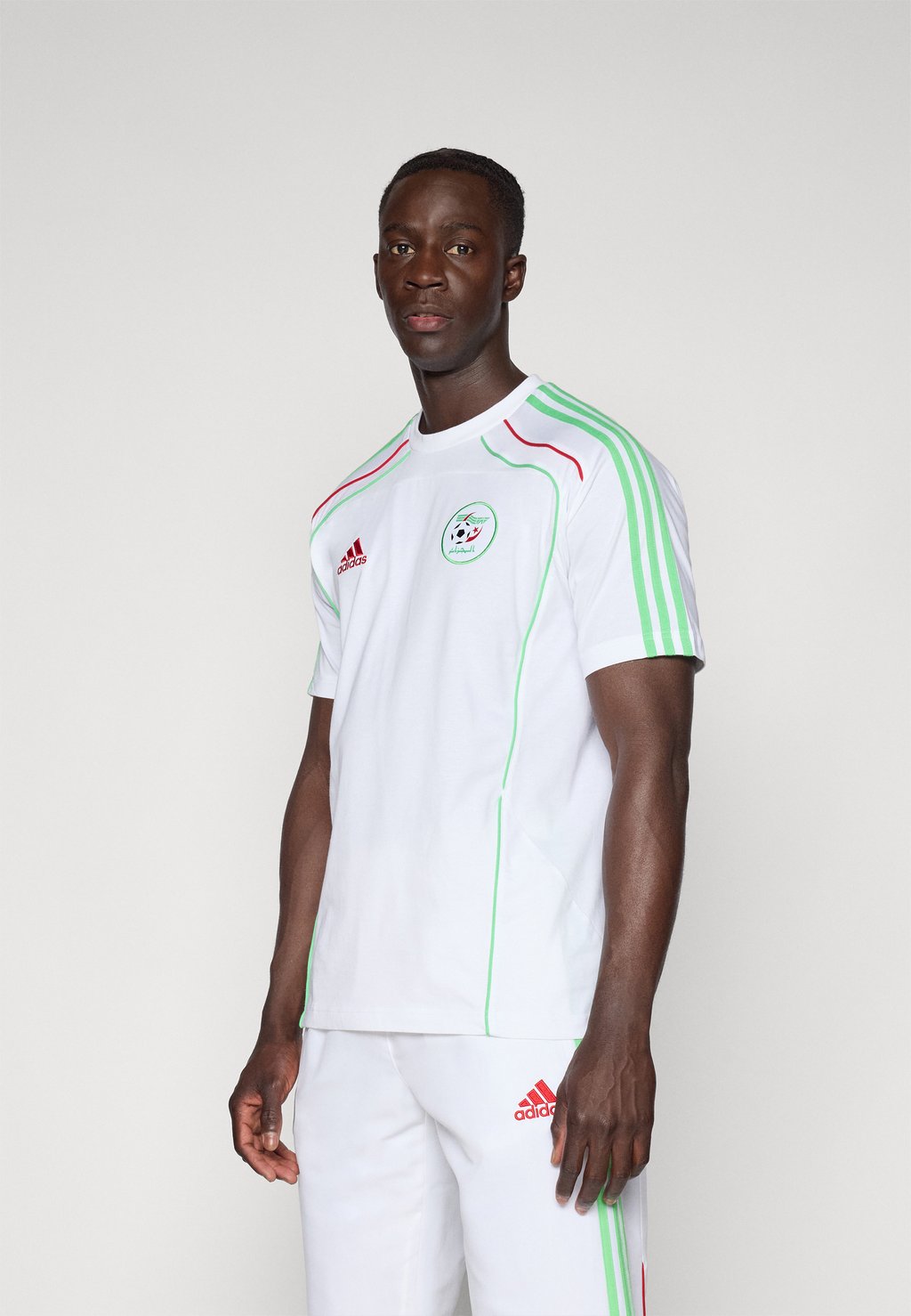 

Футболка с принтом ALGERIA TEE - National team wear Adidas Performance, белый