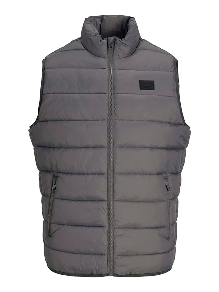 

Jack & Jones Стеганый жилет серого цвета