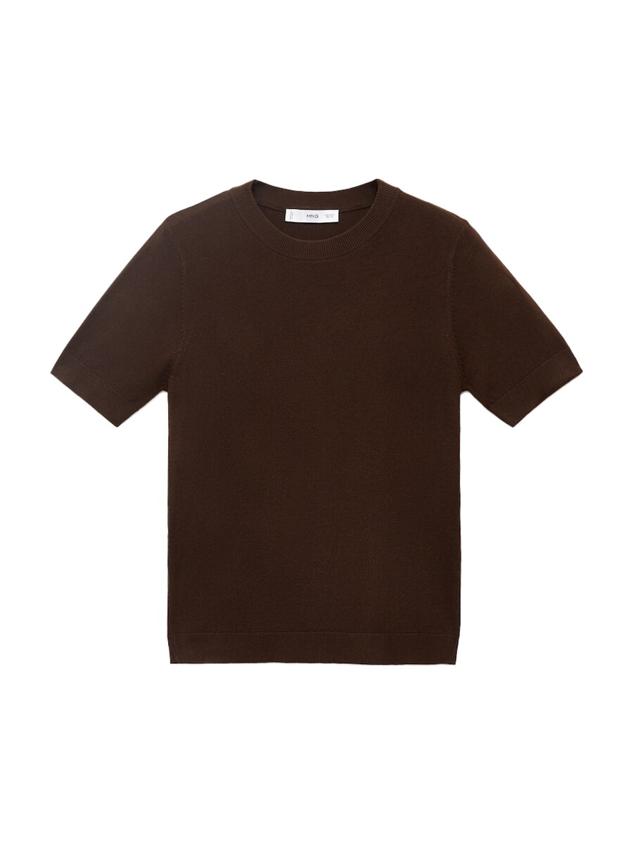 

Свитер MANGO, темно-коричневый