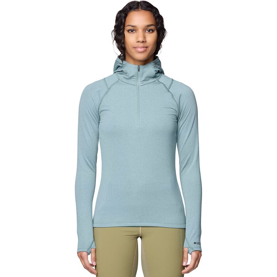

Толстовка Mountain Hardwear Crater Lake Heavyweight 1/2-Zip Mountain Hardwear, Blue Sage/Ice Shadow