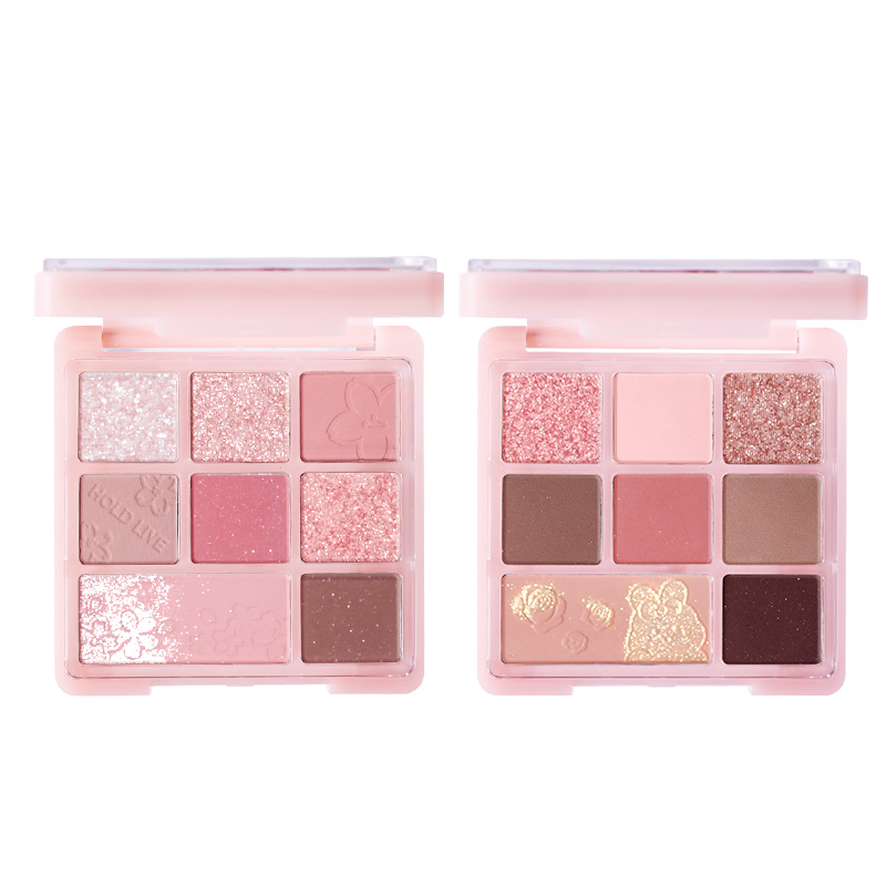 

Парижский садовый набор для макияжа легко растушевывается прозрачный Hold Live