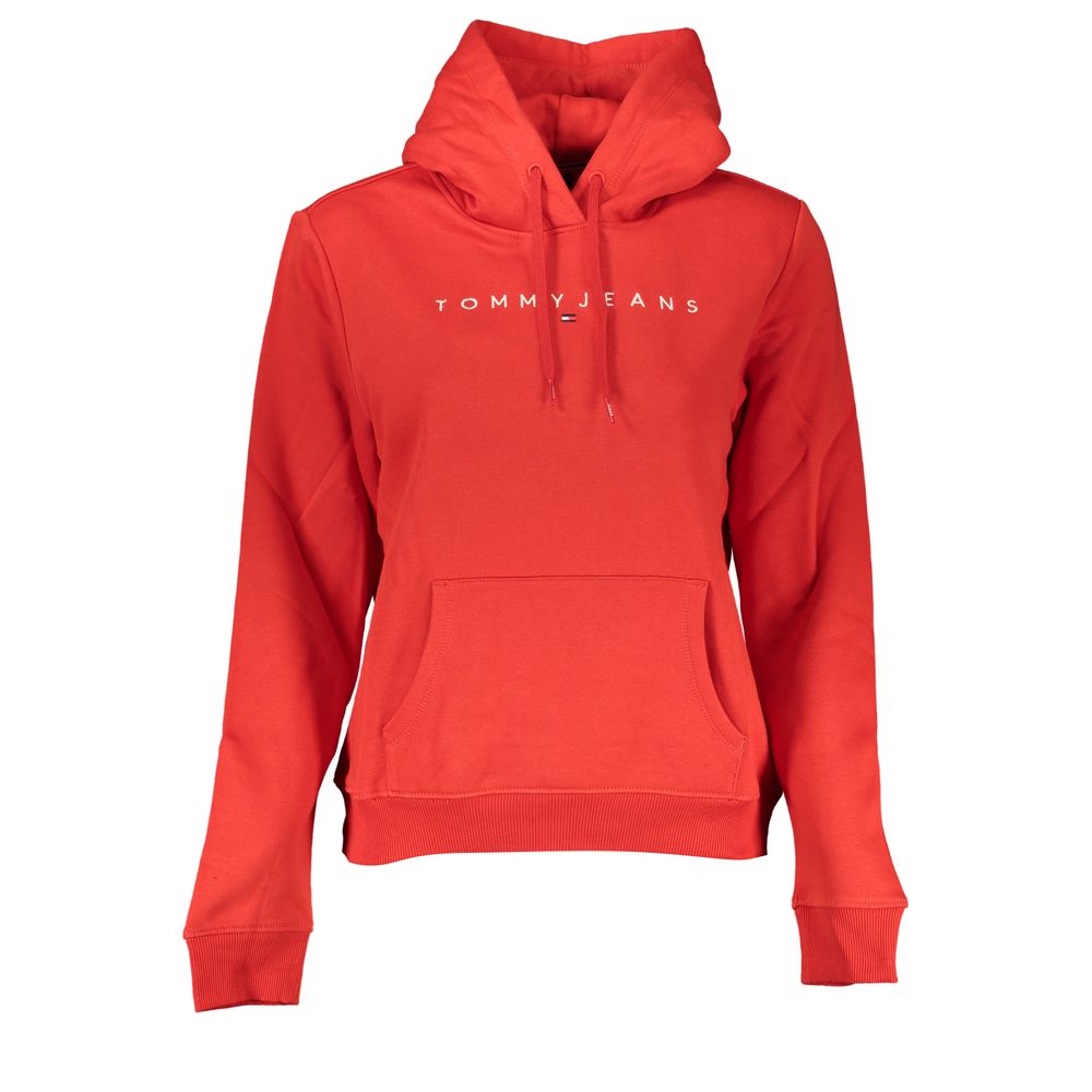

Красный хлопковый женский свитер Tommy Hilfiger