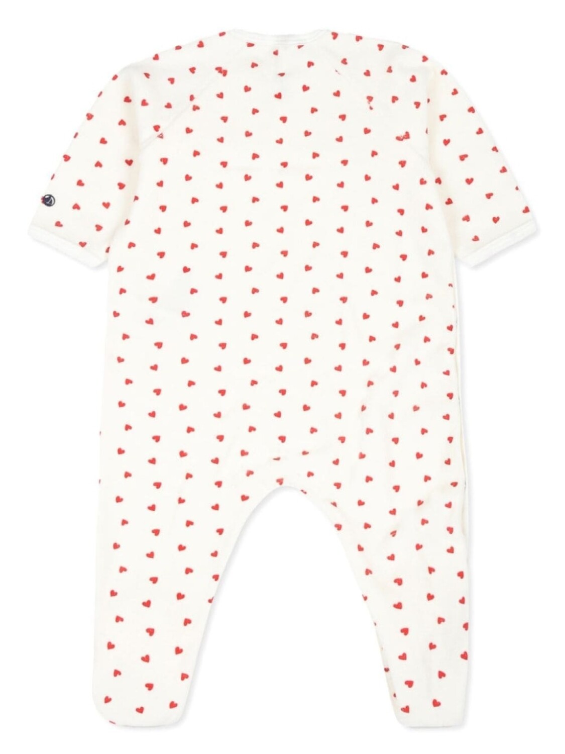 

Petit Bateau комбинезон с сердечками, белый