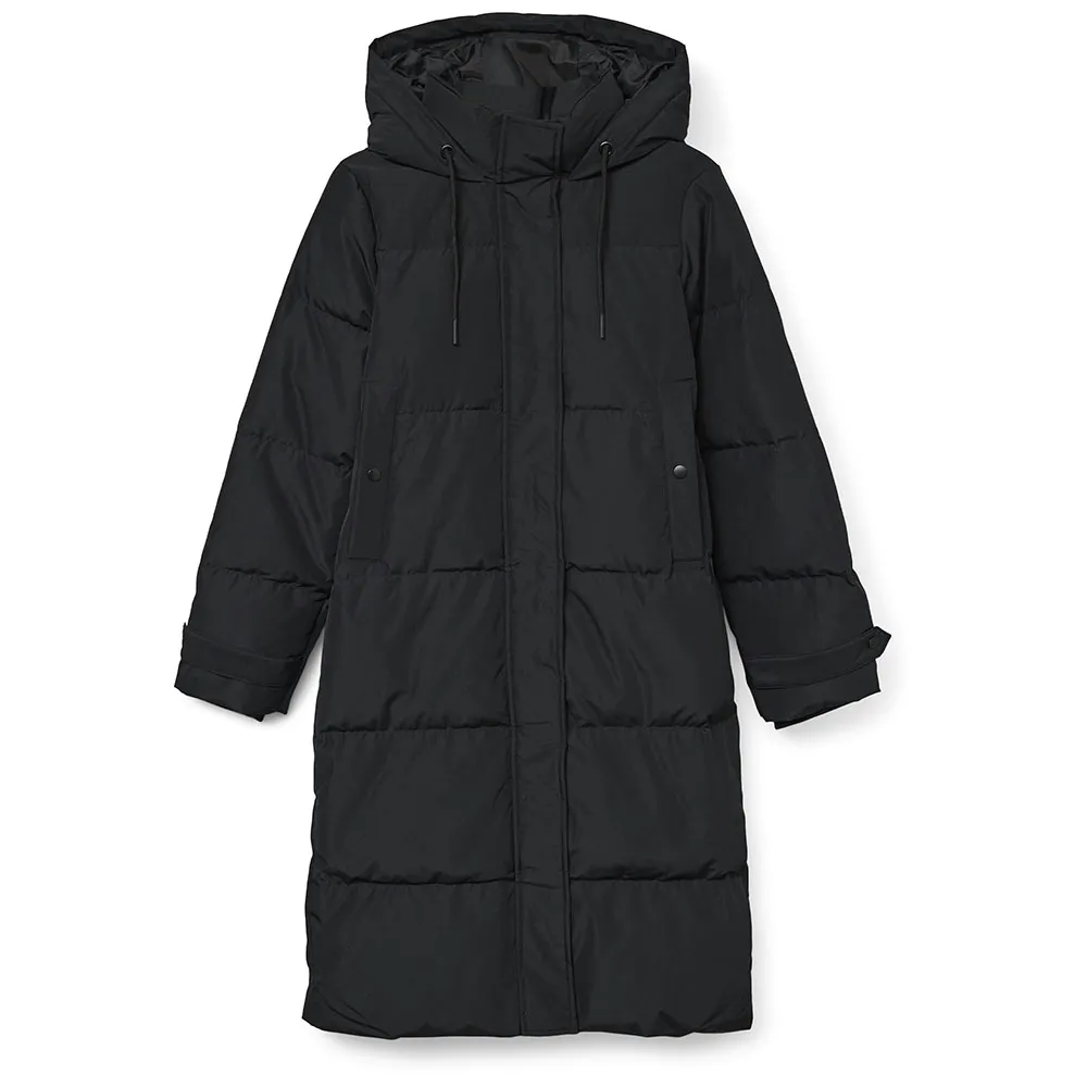 

Пальто Vero Moda Leonieanne Long Down, черный