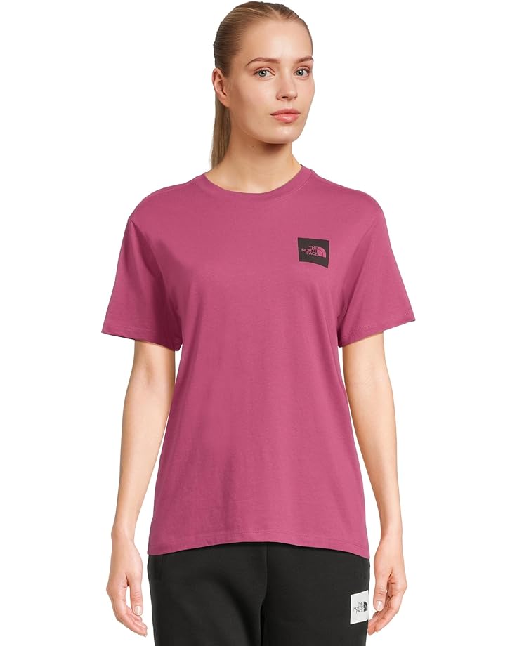 

Футболка The North Face Short Sleeve Box Half Dome Tee, цвет Cyber Berry