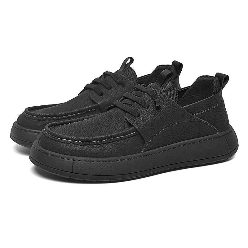 SEPTWOLVES Повседневные кожаные туфли мужские коричневые, цвет Brown (Standard Leather Shoe Size) — фото 3