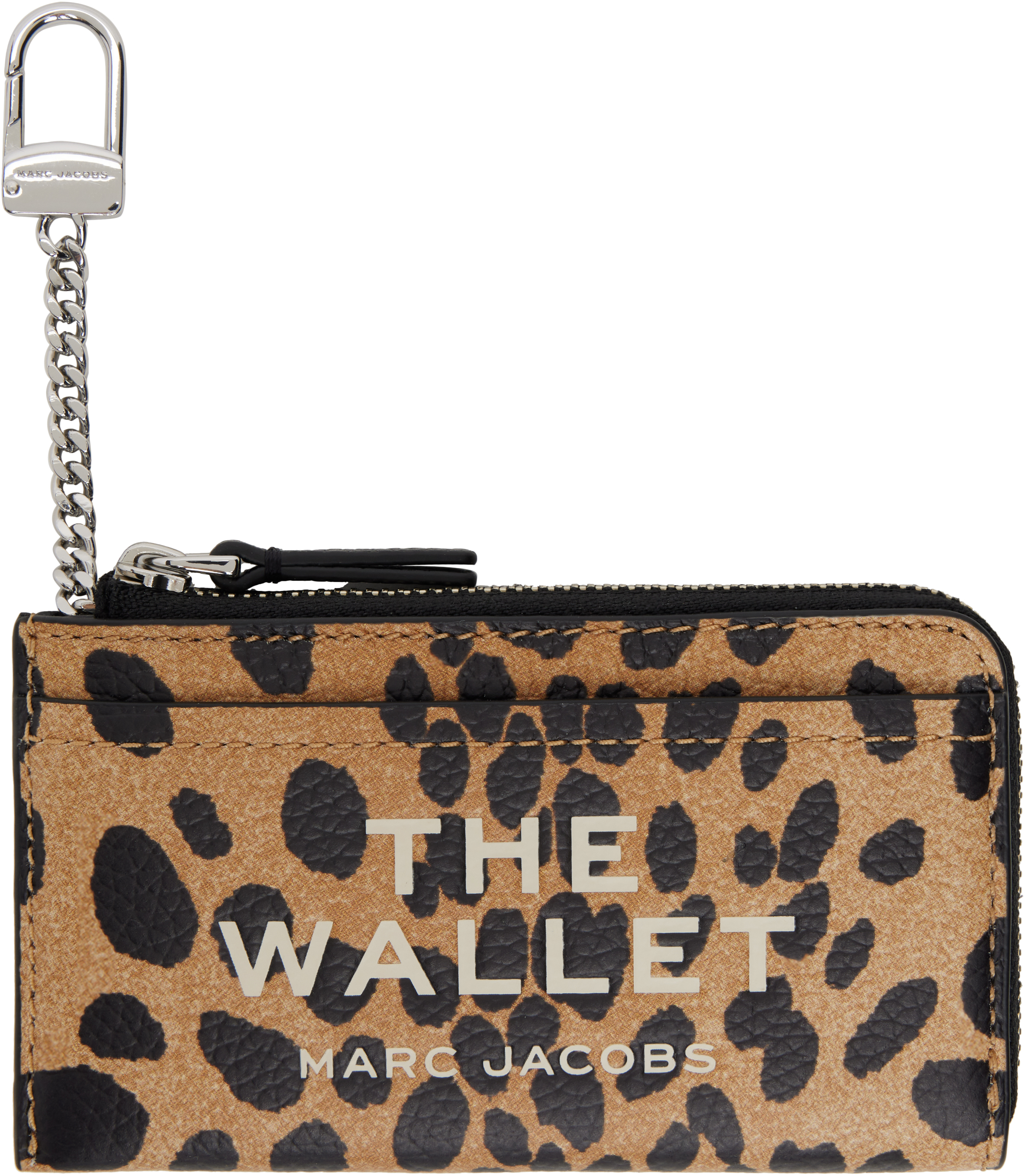 

Кошелек «The Cheetah Top Zip Multi» цвета «загар и черный» Marc Jacobs