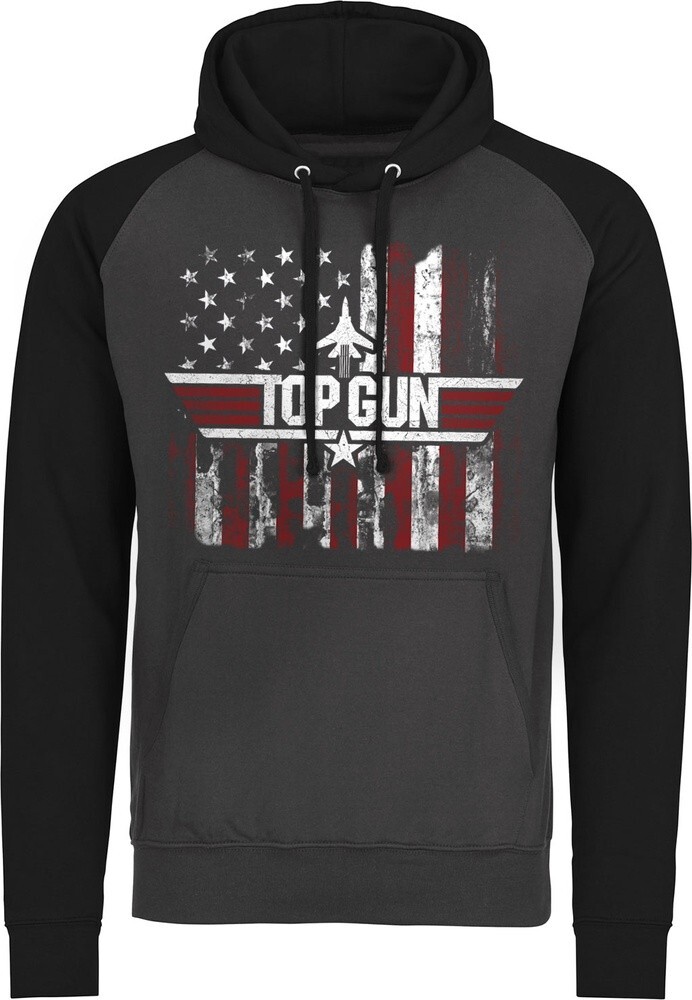 

Толстовка TOP GUN Hoodie, серый
