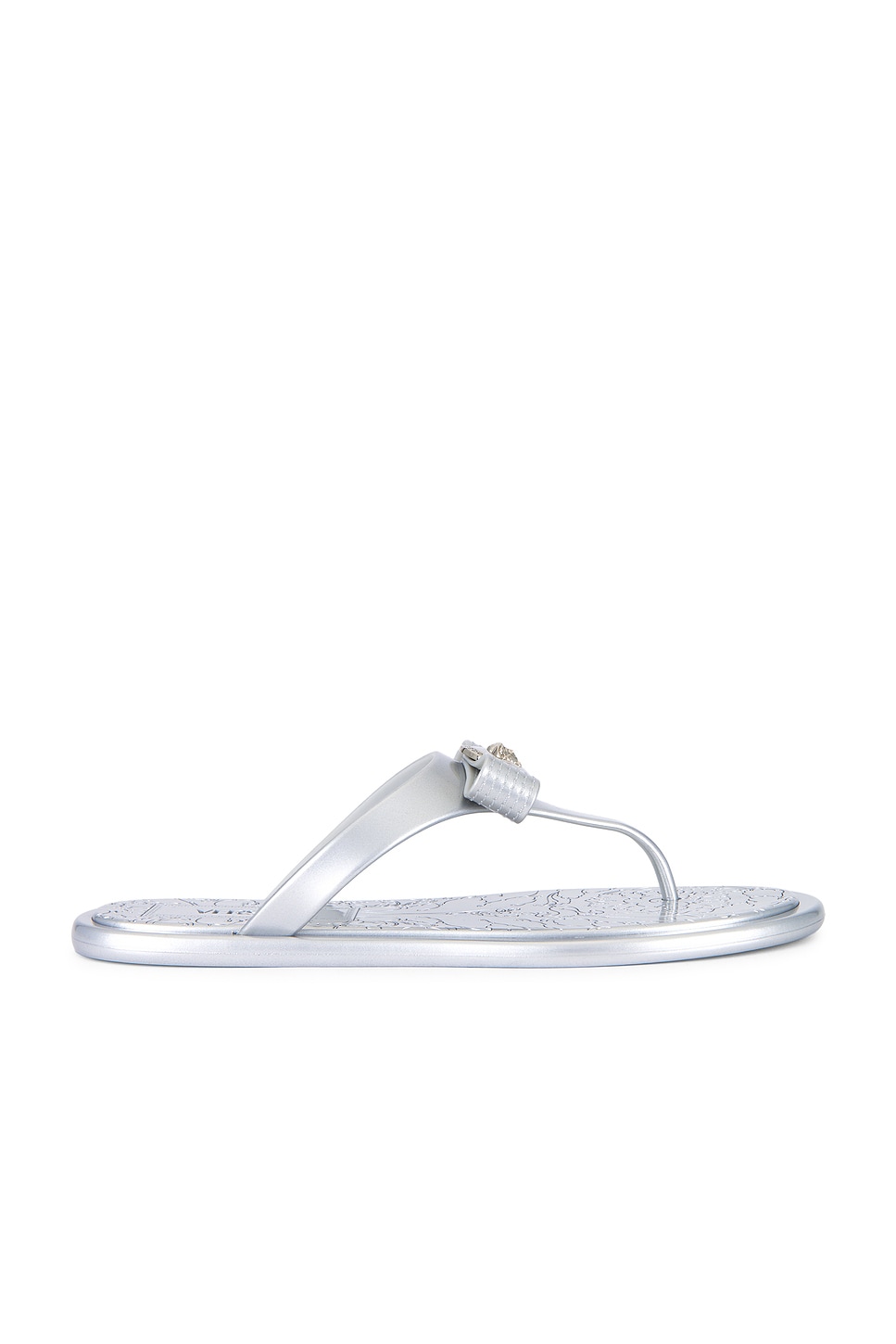Шлепанцы Flip Flop Versace, Silver & Palladium