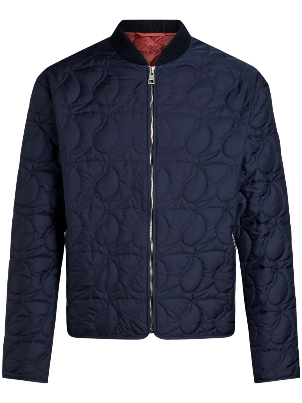 

Бомбер с узором пейсли ETRO, синий