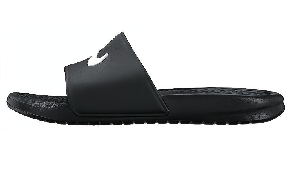 Шлепанцы и сланцы Nike Benassi Shower Slide Women's Black White Slippers 'Black White' Women's