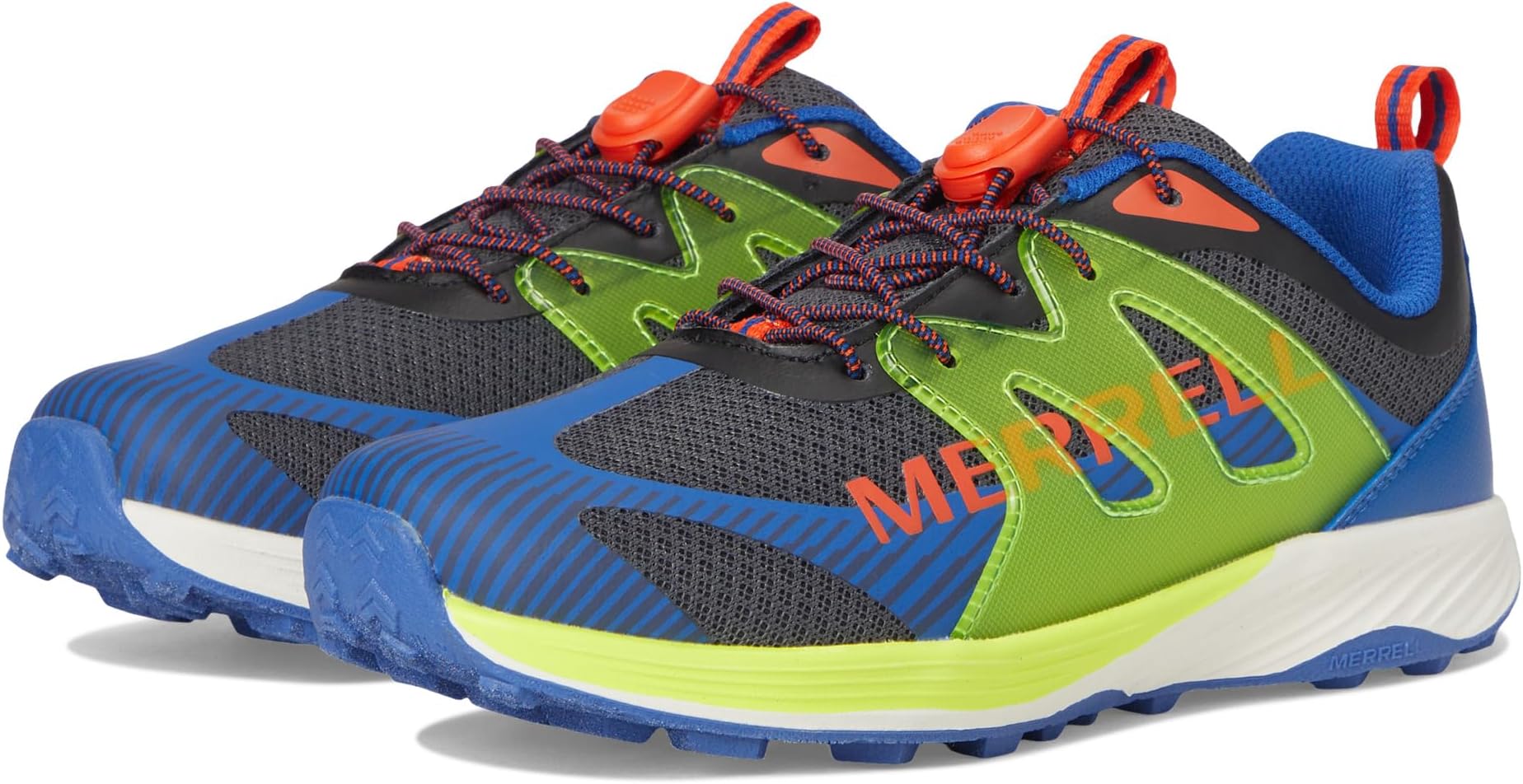 

Походные ботинки Merrell Kids Agility Peak KDZ, цвет Grey/Blue