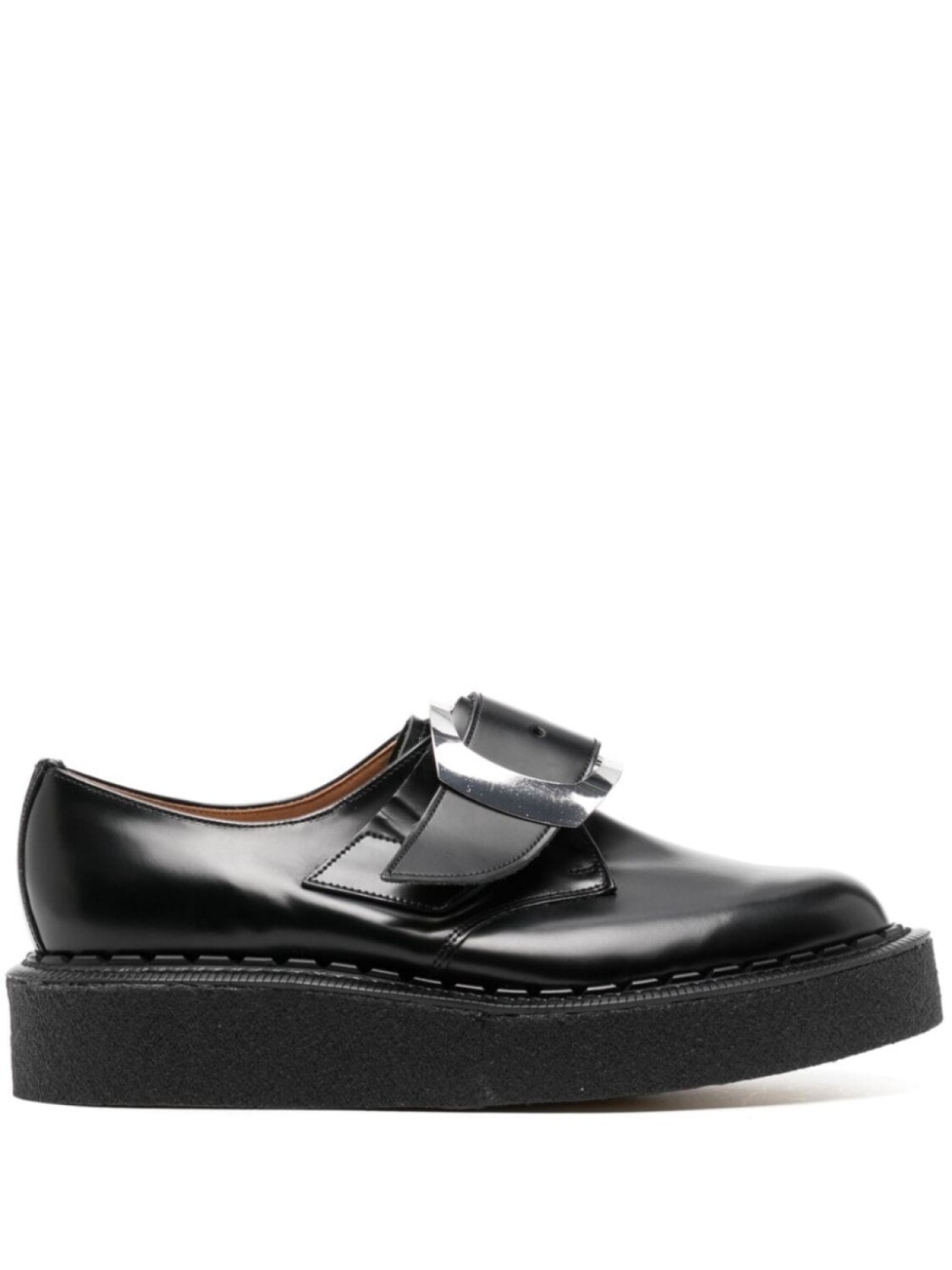 

Comme des Garçons Homme Plus монки с пряжками, черный