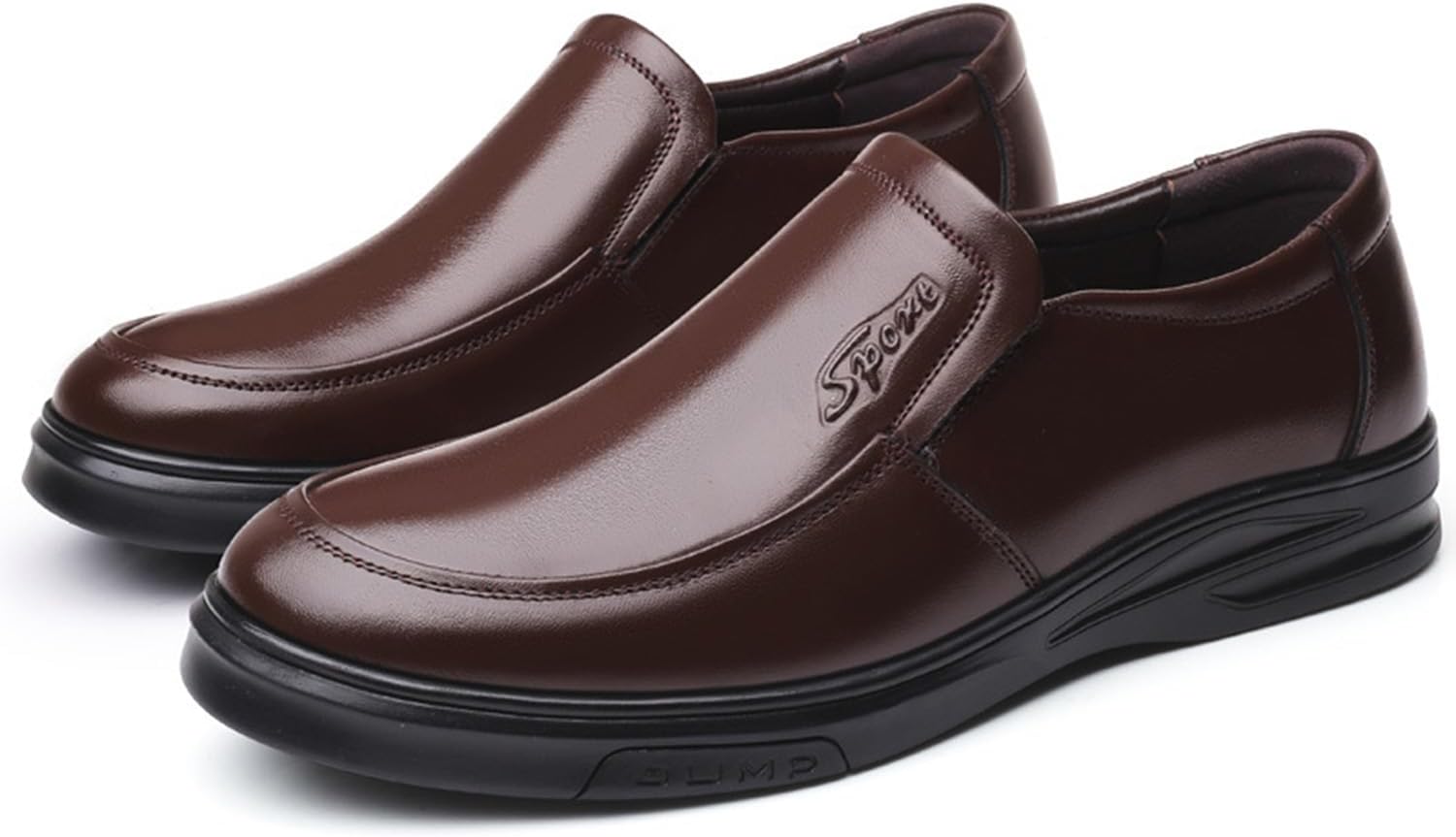 

Мужские лоферы KYOESCAI, повседневные оксфорды, формальные деловые туфли для мужчин, легкие обувь и прогулок на лодке, коричневый