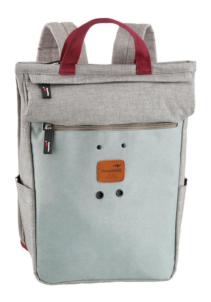 

Рюкзак KangaROOS Backpack Wodz, цвет mottled grey