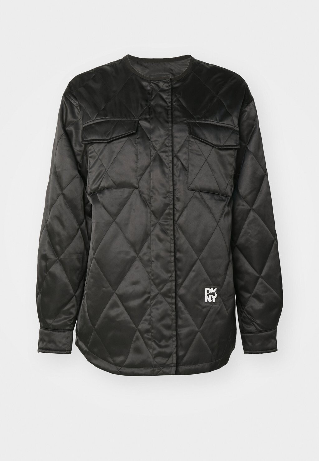 

Демисезонная куртка LIGHT WEIGHT SHIRT JACKET DKNY, черный