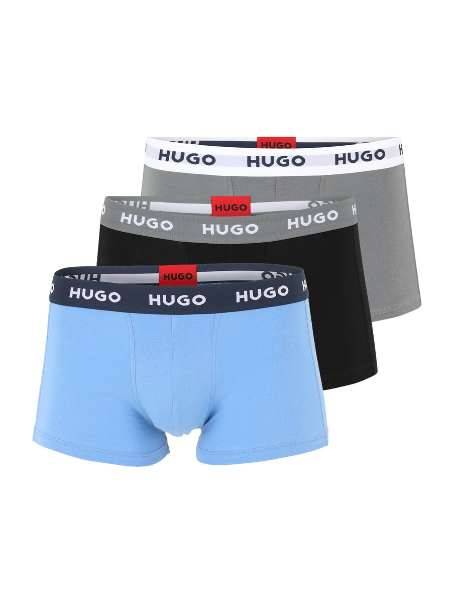 

Боксеры HUGO, цвет Light blue/Grey/Black