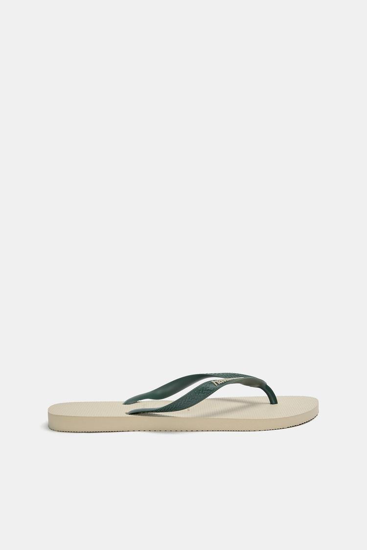 

Пляжные сандалии Havaianas Pull And Bear, экрю