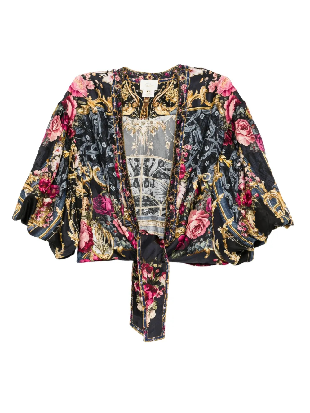 

Шелковая блузка Camilla, черный